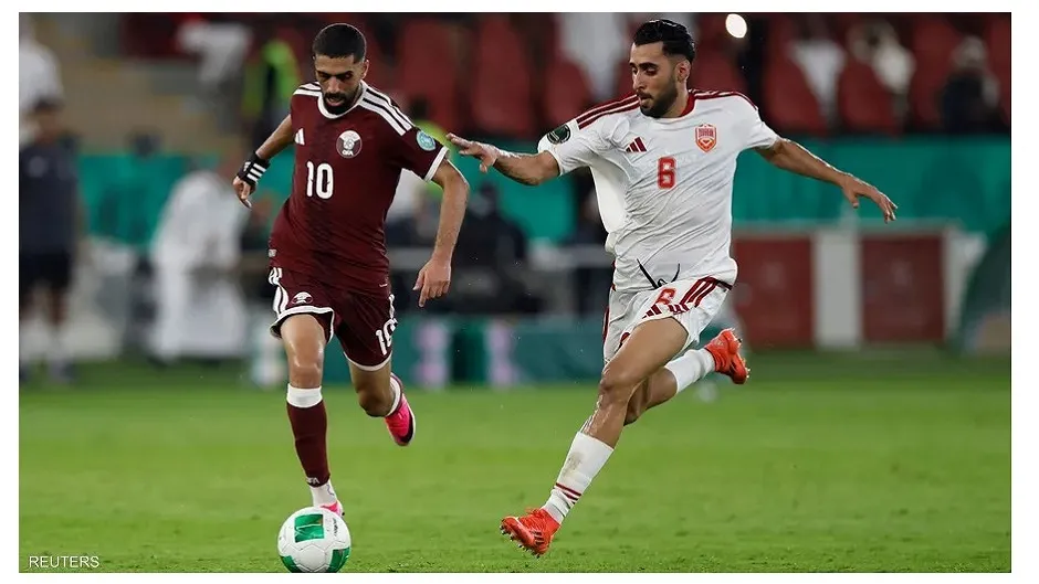 قطر تستهل مشوارها في "خليجي 27" بثنائية أمام البحرين
