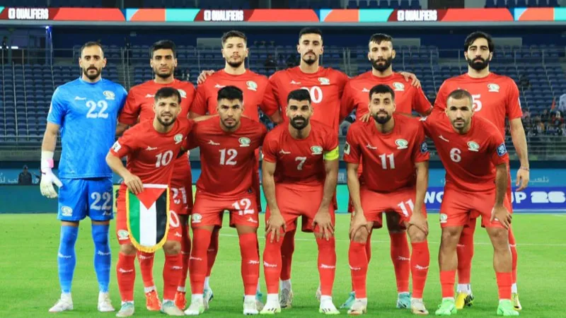 فلسطين تتقدم 8 مراكز في تصنيف "الفيفا"
