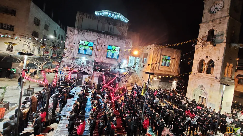 صلاة الفجر العظيم في مسجد النصر بنابلس